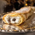 Pfannkuchen mit Quark und Rosinen 500 g – Блинчики с творогом и изюмом